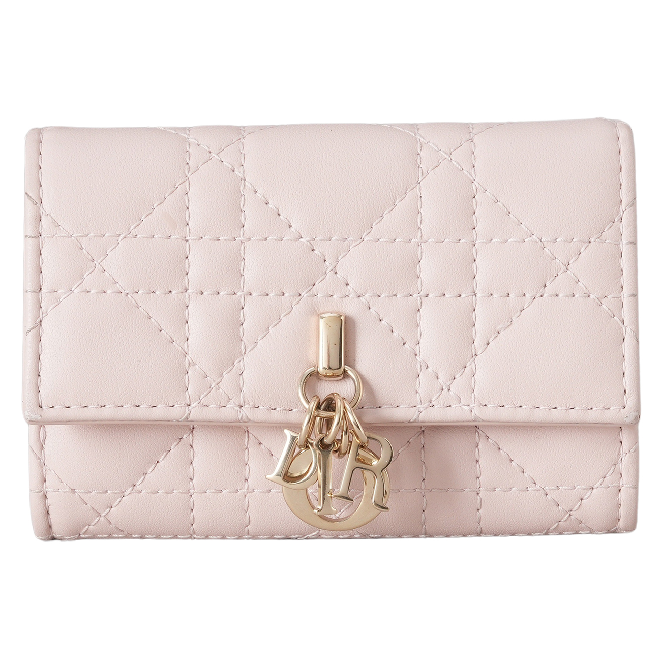 CHRISTIAN DIOR(USED)디올 미스디올 카드지갑 핑크